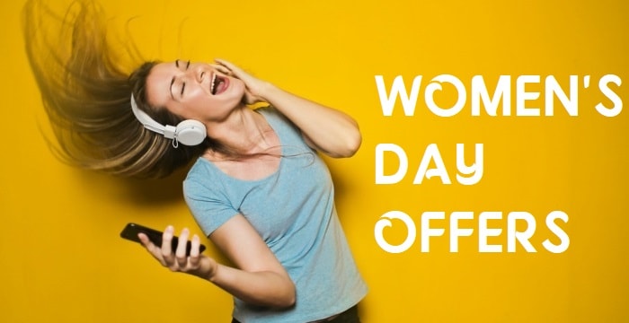 Women's Day Offers 2018