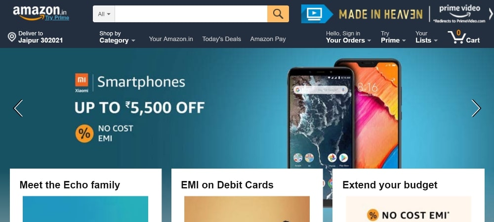 Amazon - Best Online Shopping Site