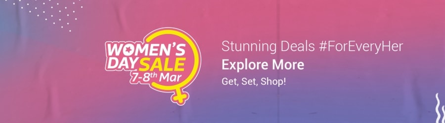 flipkart women's day sale 2019