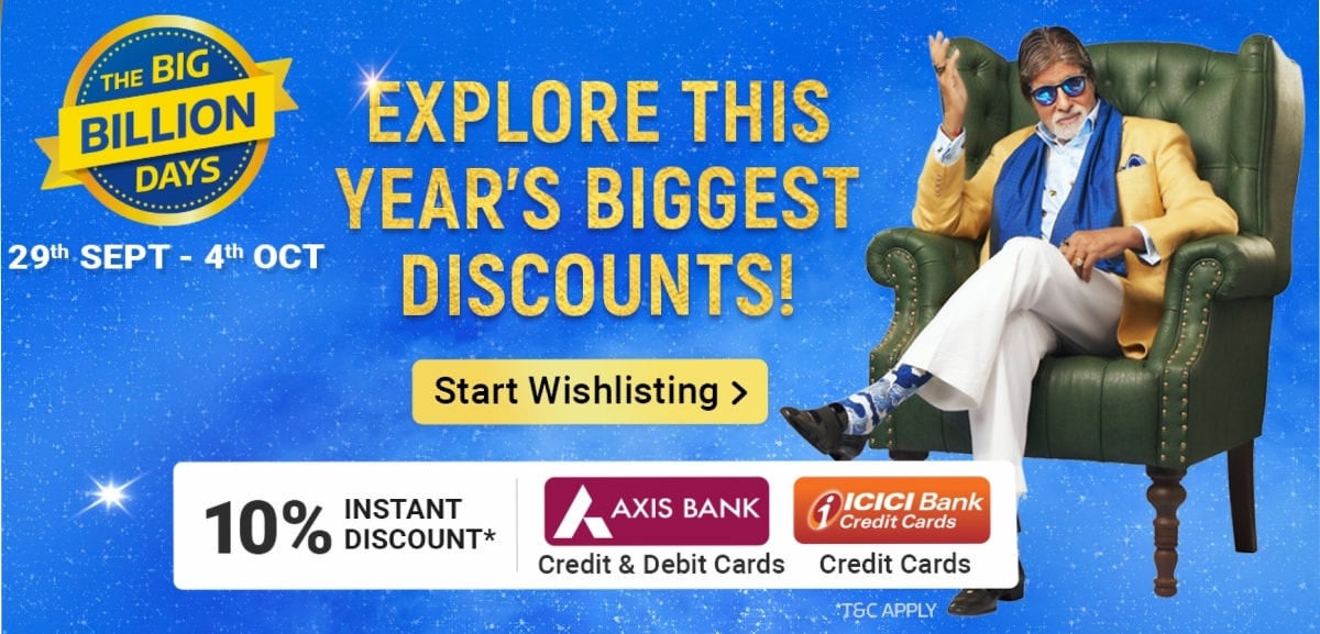 Flipkart Big Billion Days Sale 2019